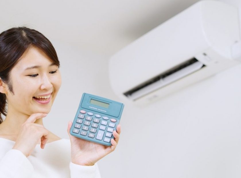 Air,Conditioner,And,Asian,Woman